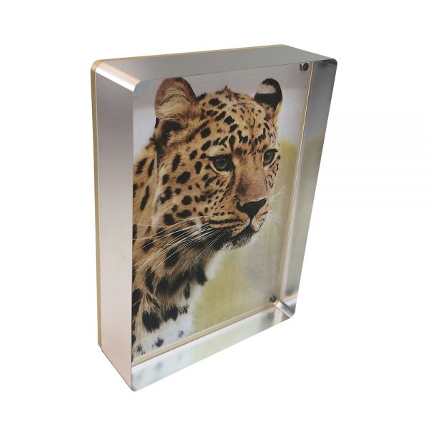PRESTIGE MAGNET FRAME - 5" X 7", SILVER