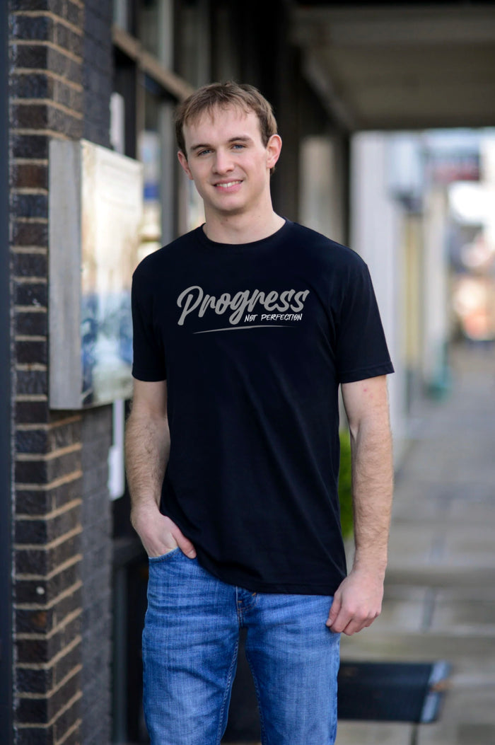 Progress, Not Perfection {Men's Line}