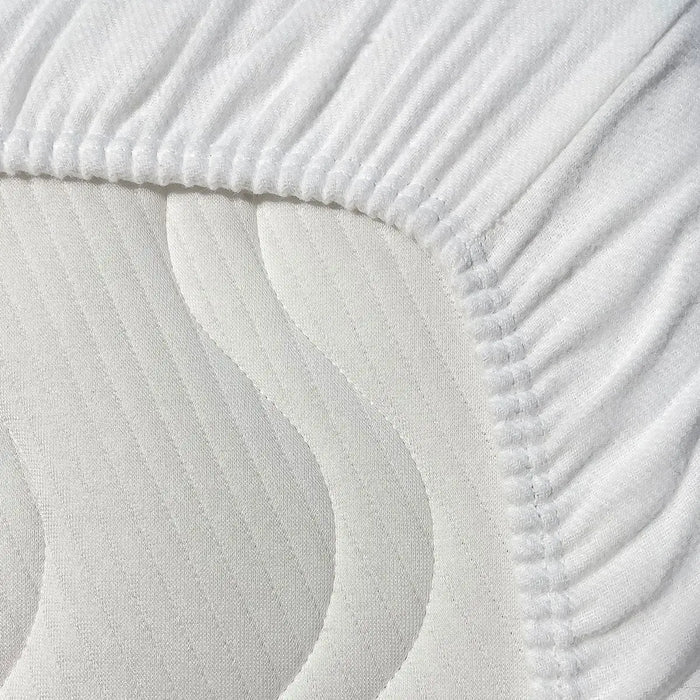 Protège-matelas en flanelle de coton bio - sans plastique Kadolis
