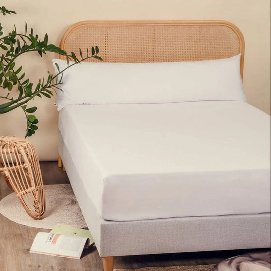 Protège-matelas en flanelle de coton bio - sans plastique Kadolis