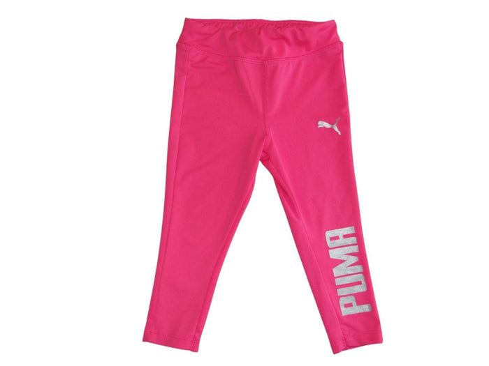 PUMA Girls' Hot Pink Leggings   Size 12 MONTHS0