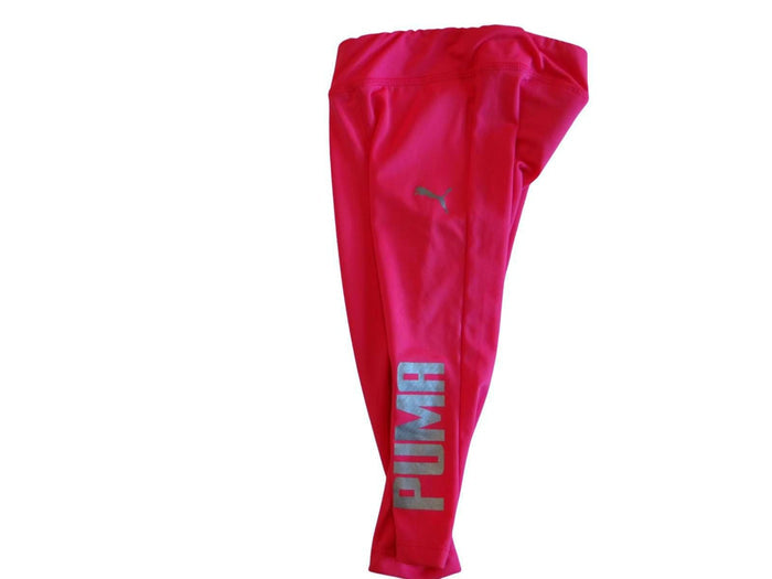 PUMA Girls' Hot Pink Leggings   Size 12 MONTHS3