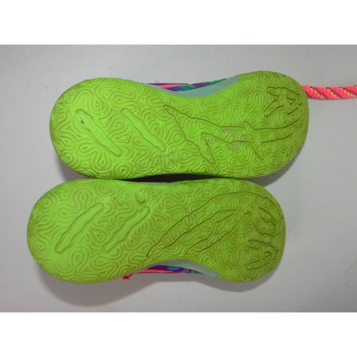 Puma MB.03 Toxic LaMelo Ball Basketball Shoes Purple Green 398471 01 Kids 3C2