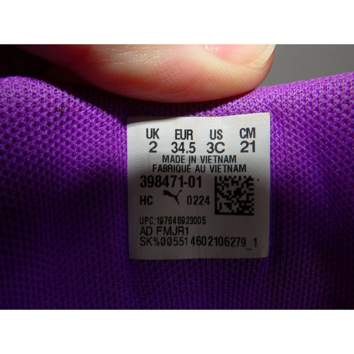 Puma MB.03 Toxic LaMelo Ball Basketball Shoes Purple Green 398471 01 Kids 3C4