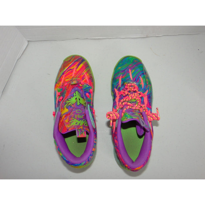 Puma MB.03 Toxic LaMelo Ball Basketball Shoes Purple Green 398471 01 Kids 3C5