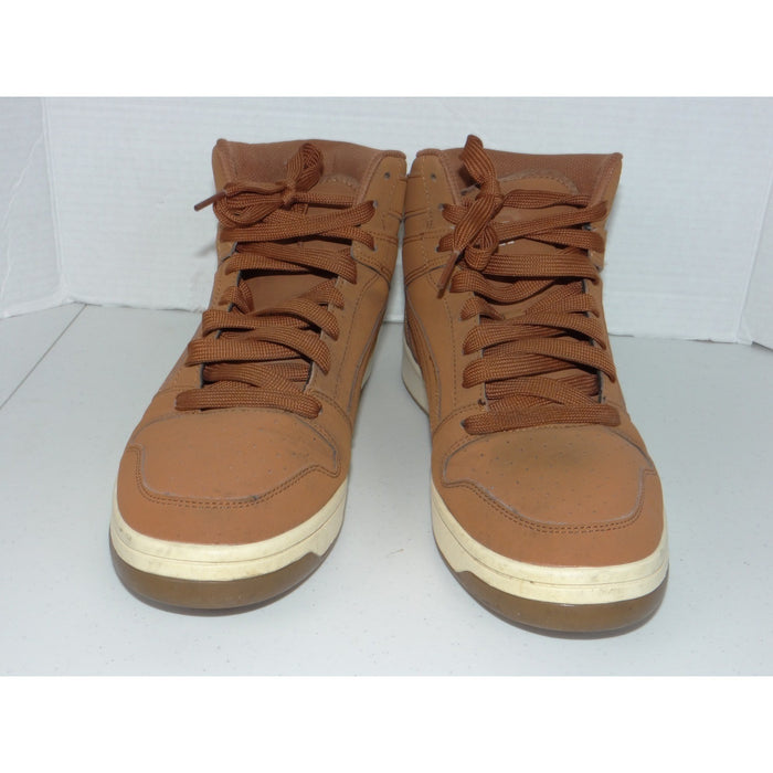 Puma Rebound Joy Mens 11 Desert Tan Gum High Top Sneakers 381277 034