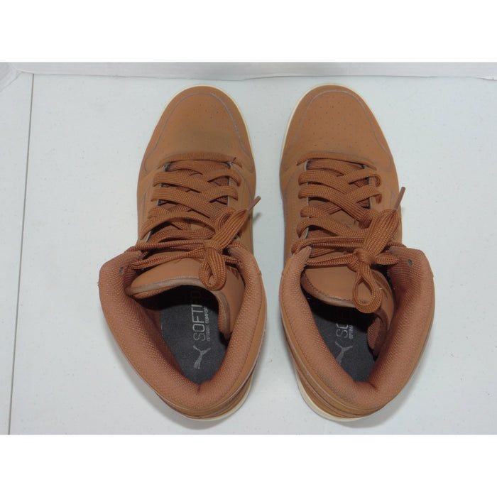 Puma Rebound Joy Mens 11 Desert Tan Gum High Top Sneakers 381277 035