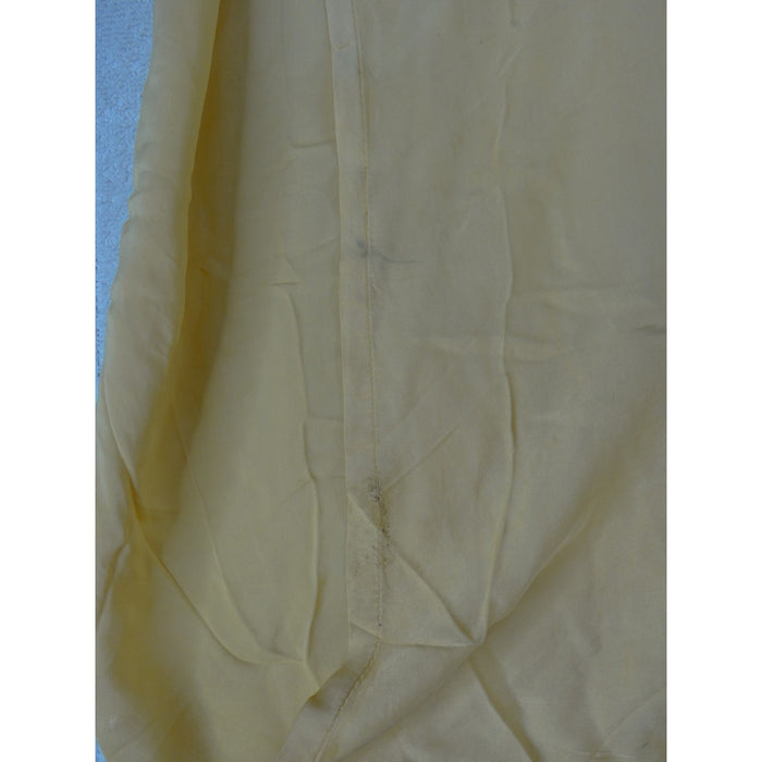 Purple Yellow Ombre Kaftan Maxi Dress V Neck Asymmetrical Hem Short Sleeve 38916