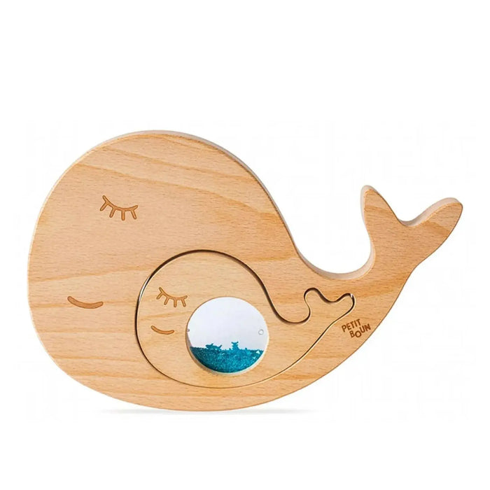 Puzzle sensoriel Petit Boum Whale & Baby