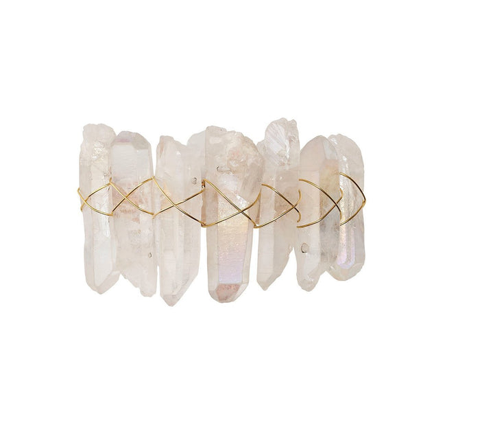 RADIANT NAPKIN RING, IRIDESCENT SET OF 4
