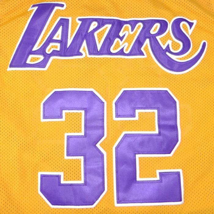 Rare Lakers Magic Johnson 32 Jersey 1979 80 Gold Mens 3XL Mitchell & Ness3