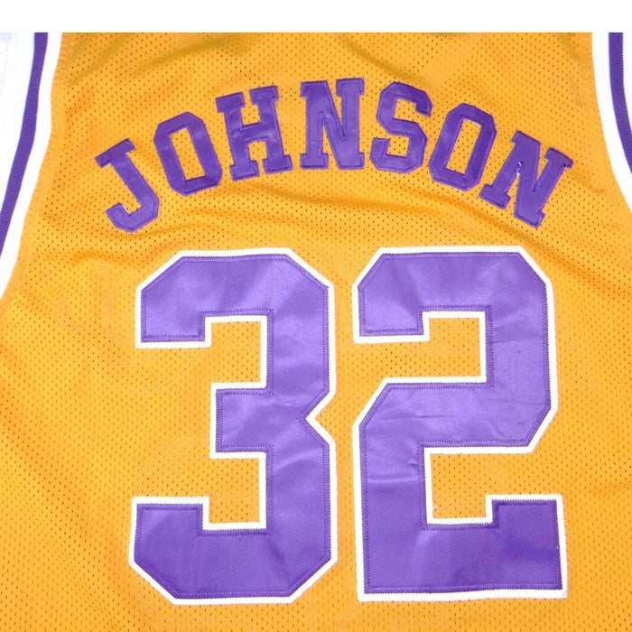 Rare Lakers Magic Johnson 32 Jersey 1979 80 Gold Mens 3XL Mitchell & Ness4