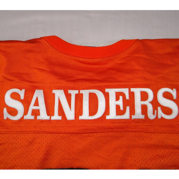 RARE Oklahoma State Barry Sanders 21 Throwback Football Jersey Orange XL 1986 885