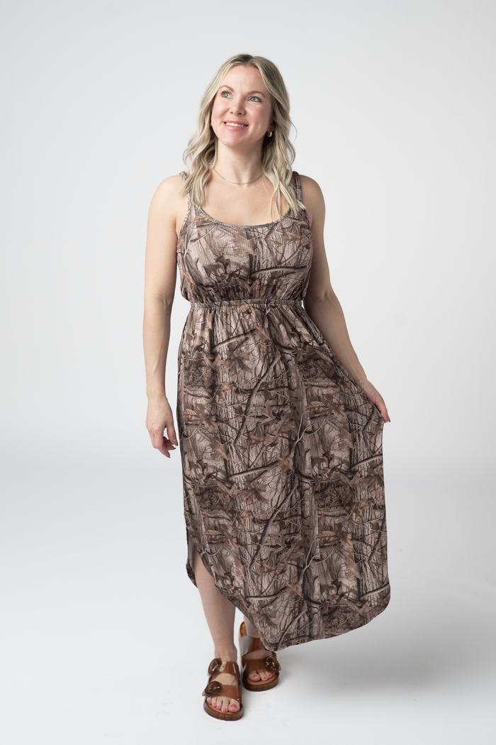 Reagan Dress - Camo