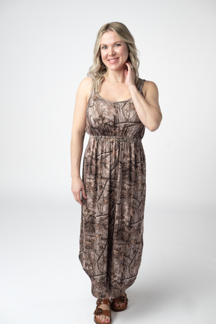 Reagan Dress - Camo
