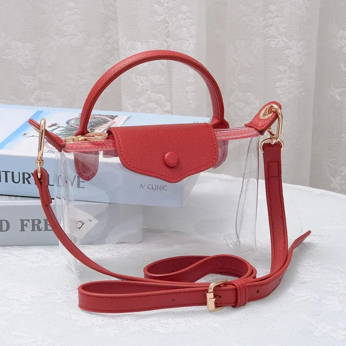 Red Clear Gameday Mini Crossbody Bag