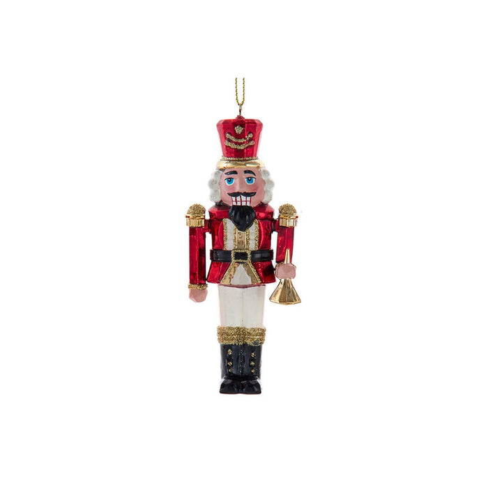 Red & Gold Nutcracker Ornament