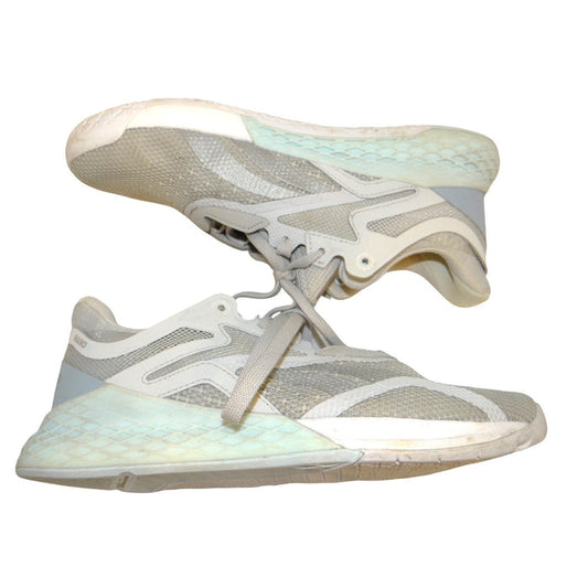 Reebok Nano X Womens Training Shoes Grey White Mint GW6013 Size 9.50