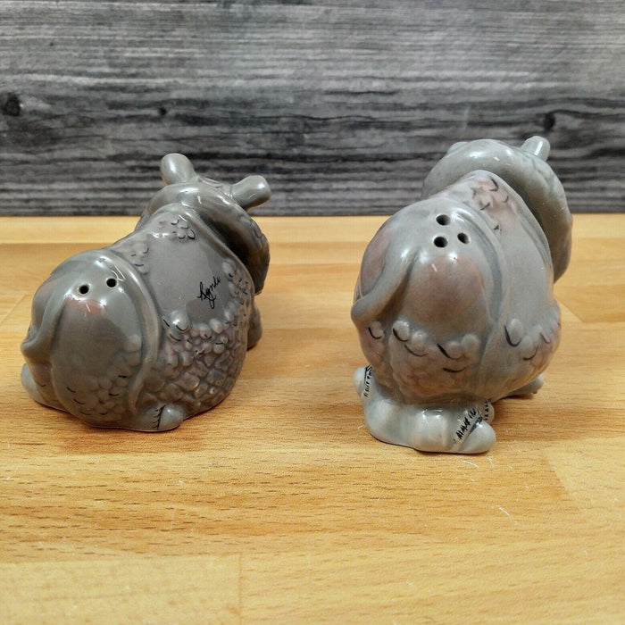 Rhino Salt and Pepper Set Collectible by Blue Sky Clayworks