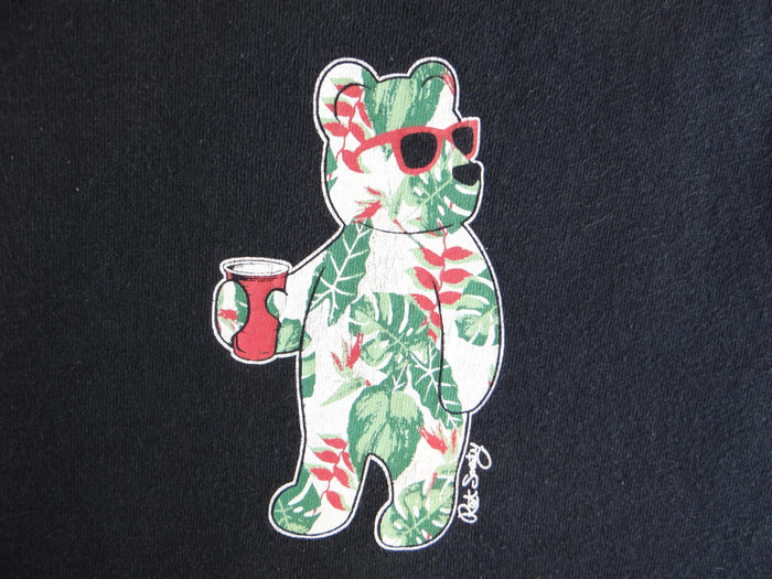 Riot Society Graphic Bear T Shirt   Black0