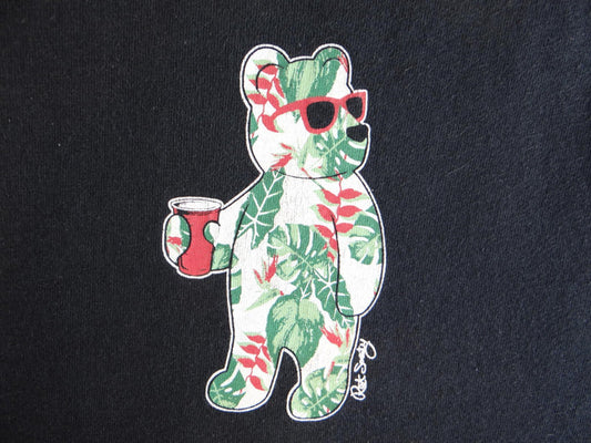 Riot Society Graphic Bear T Shirt   Black0