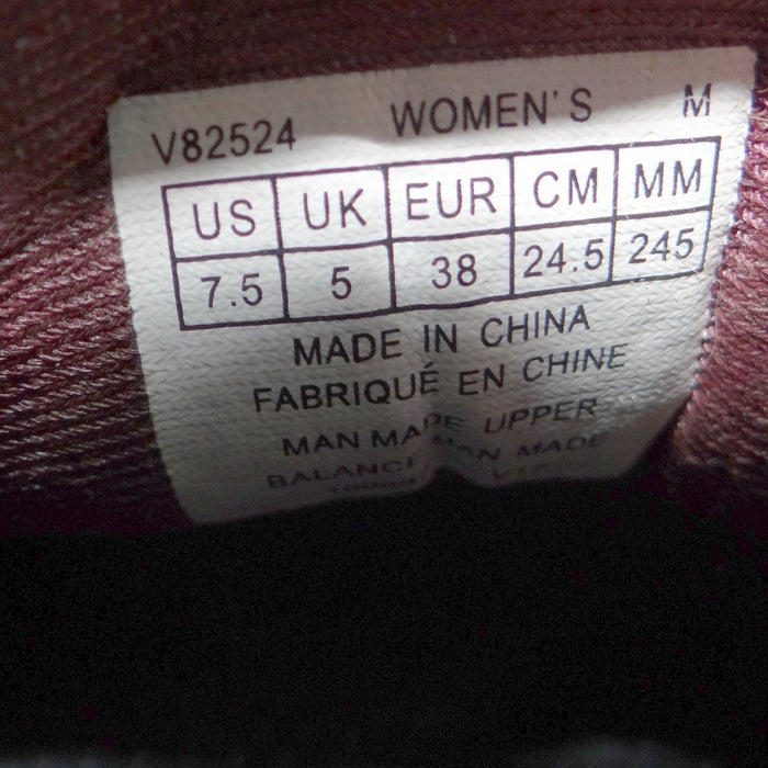Rockport Walking Sneakers Womens 7.5 Charcoal Grey Burgundy Low Top Shoe2