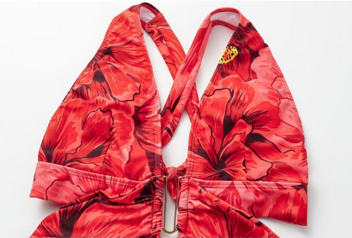 Rosavia Monokini - Red