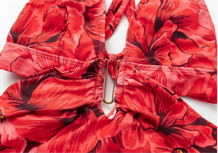 Rosavia Monokini - Red