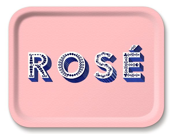 ROSE LIGHT PINK TRAY