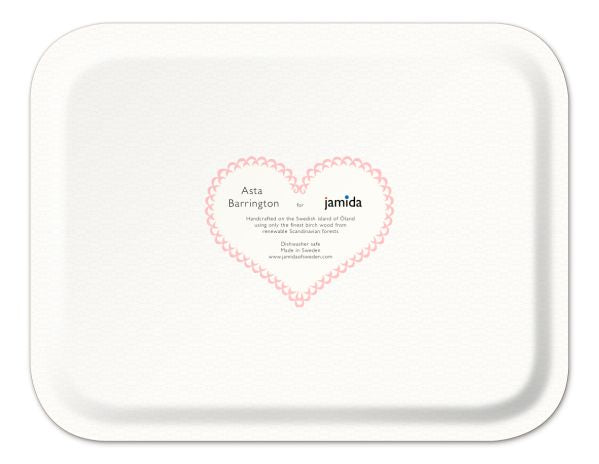 ROSE LIGHT PINK TRAY
