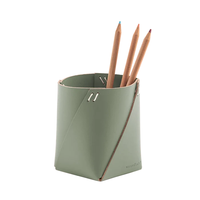 RUCA PENCIL HOLDER SAGE GREEN