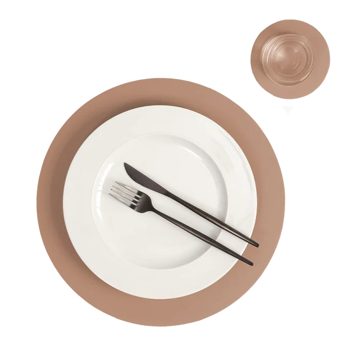 RUCA ROUND PLACEMAT NUT (SET OF 4)