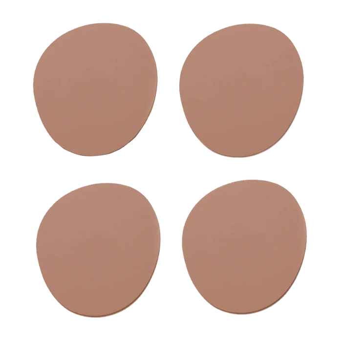 RUCA STONE COASTERS (X4) NUT