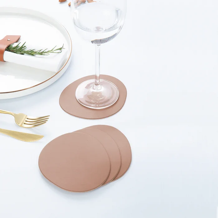 RUCA STONE COASTERS (X4) NUT