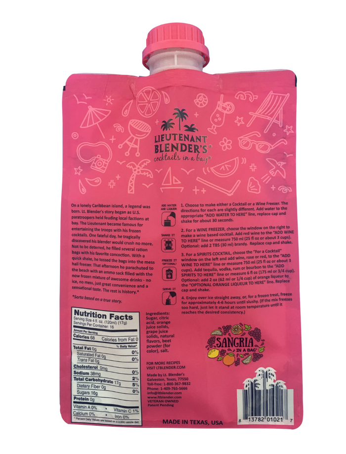 Sangria in a Bag