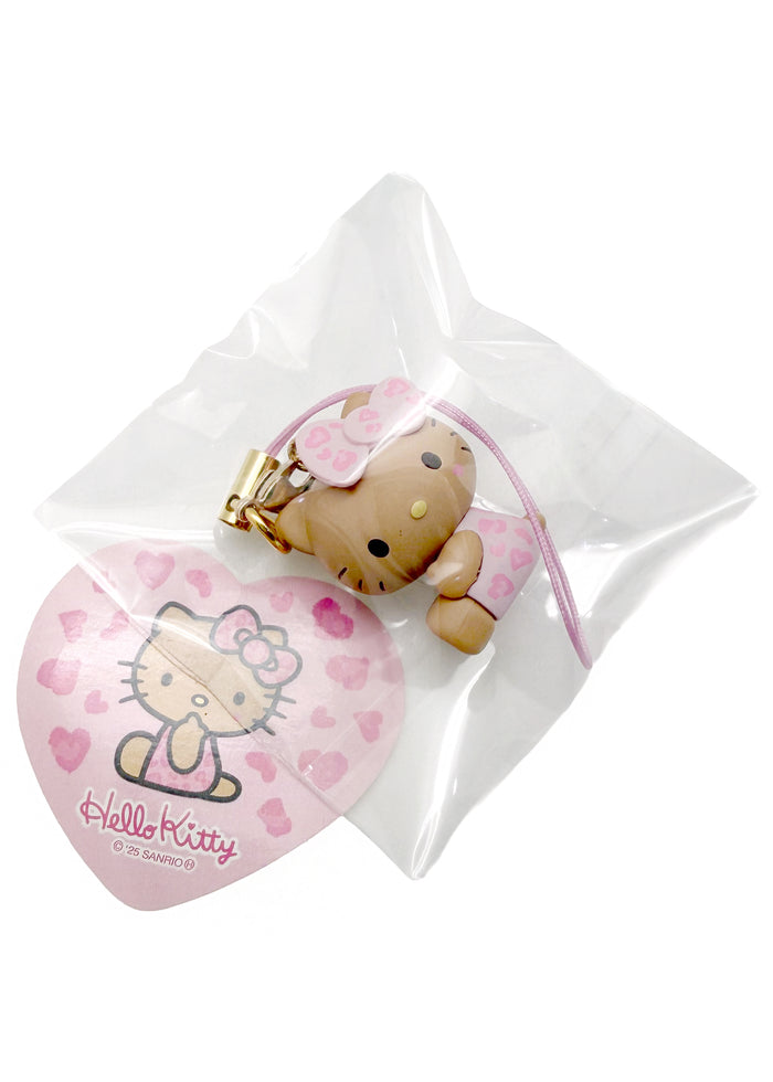 Sanrio Hello Kitty Cosplay Phone Charm Blind Box Single in multi with surprise Hello Kitty in cosplay costume on acrylic phone charm — character detail view