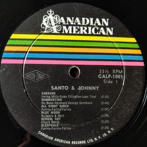 Santo & Johnny - Santo & Johnny (SIGNED)