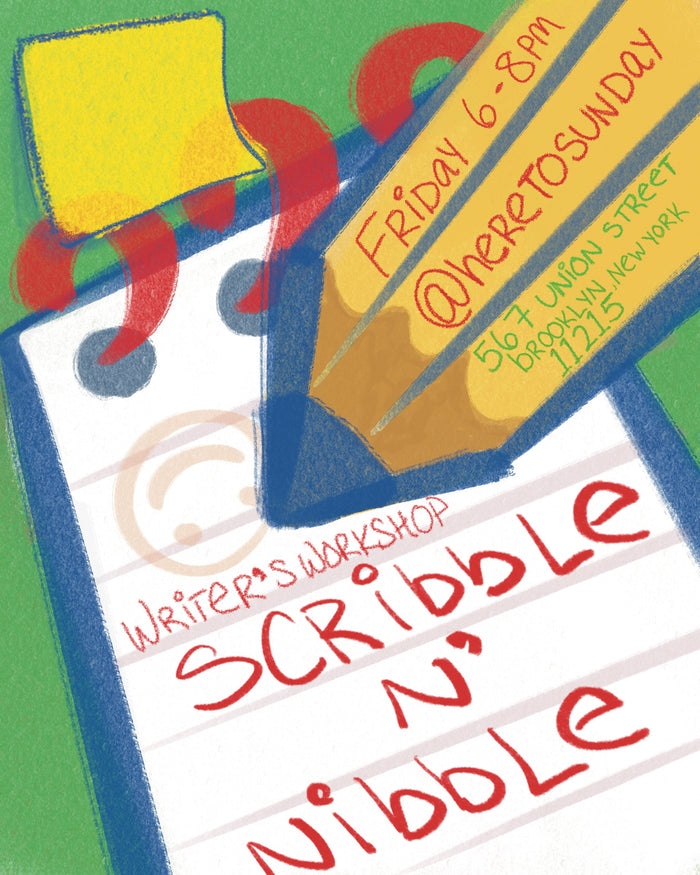 Scribble n' Nibble Writer's Workshop (MAR 20)