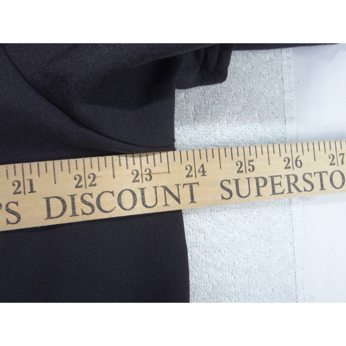 Scrubstar Premium Scrubwear Black V Neck Scrub Top Large Mechanical Stretch 36443