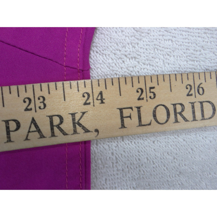 Scrubstar Premium Scrubwear Magenta Pink V Neck Scrub Top XL Ethical Fabric3