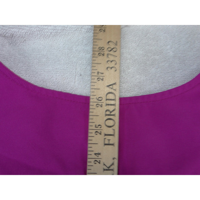 Scrubstar Premium Scrubwear Magenta Pink V Neck Scrub Top XL Ethical Fabric4