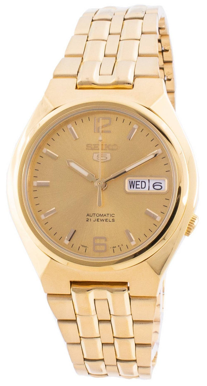 Seiko 5 Sports SNKL64K1 Gold Stainless Automatic Watch for Men-Watch Portal Philippines