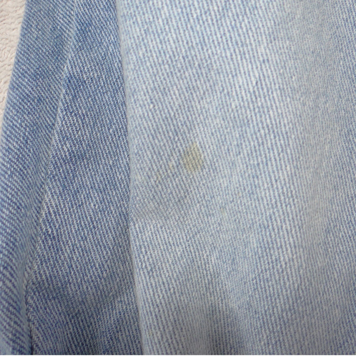 Seven7 Womens Light Wash Distressed Bootcut Jeans Ripped Knee Size 44