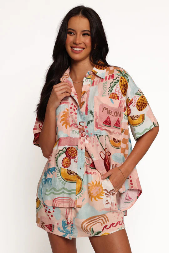 Sheeo Co ord Set - Pink