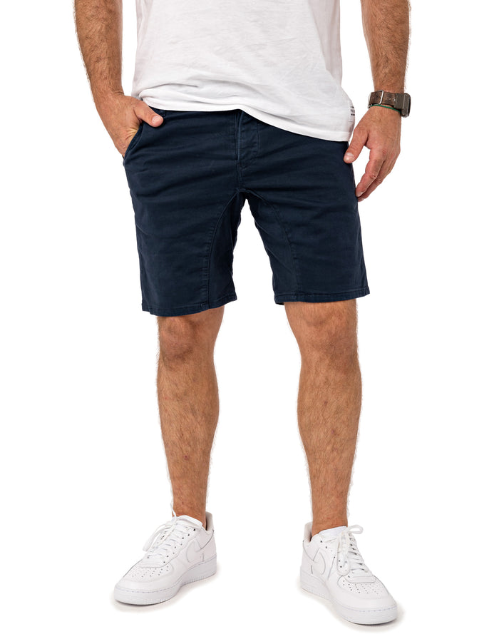 dening short chino marine PULLIN en coton