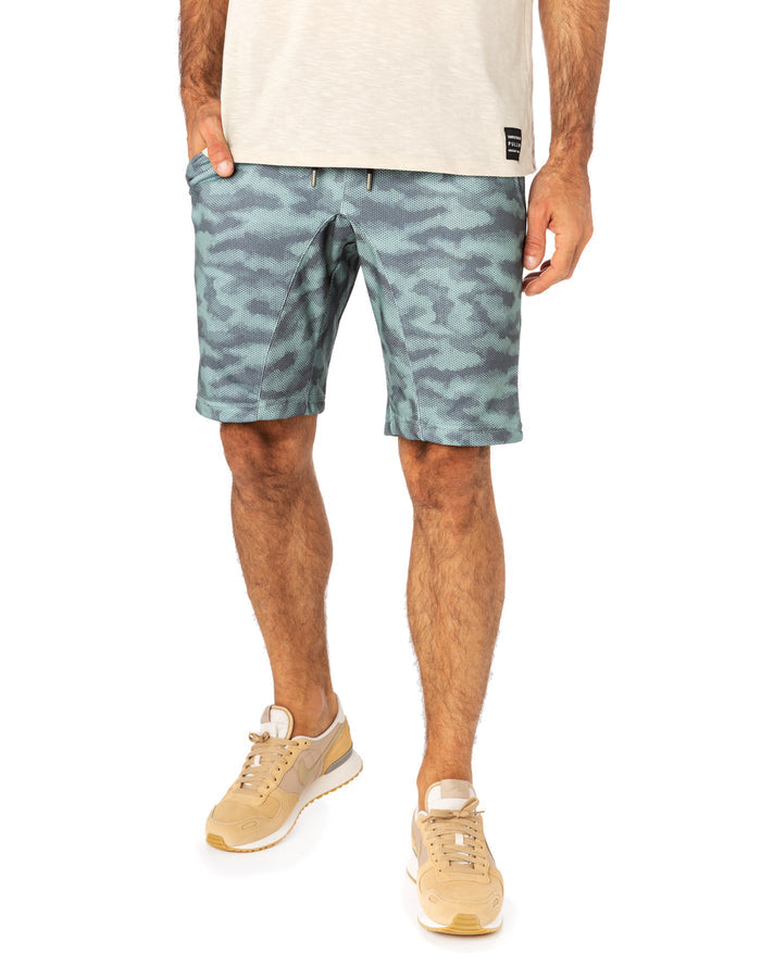 short joggging digital PULLIN en polyester