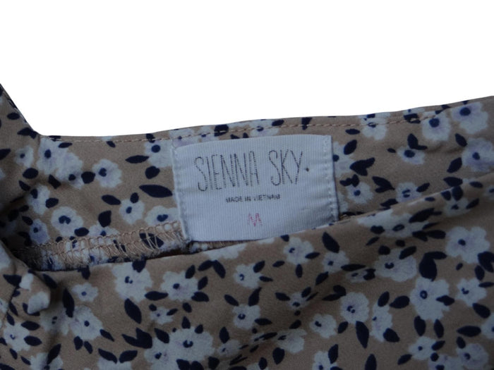 Sienna Sky Floral Peplum Top   Stylish & Comfortable1