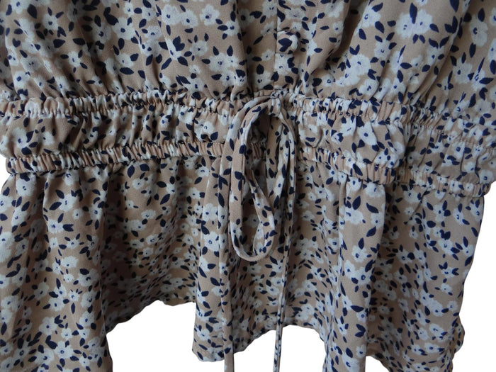 Sienna Sky Floral Peplum Top   Stylish & Comfortable3