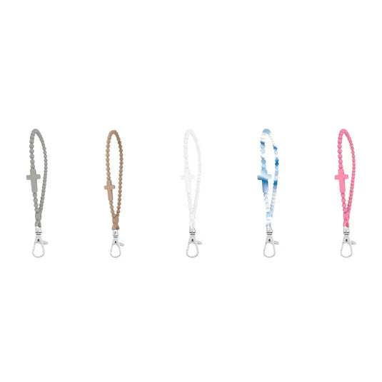 Silicone Cross Keychain {Ryan & Rose}