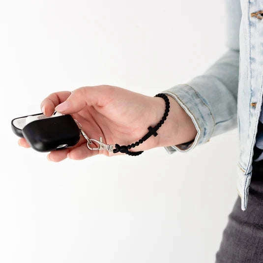 Silicone Cross Keychain {Ryan & Rose}